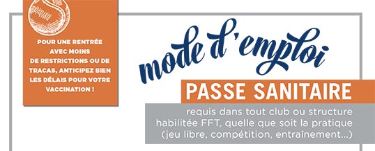 Pass’Sanitaire et conseils (30.08.21)